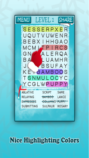 Christmas Word Search Fun(圖4)-速報App