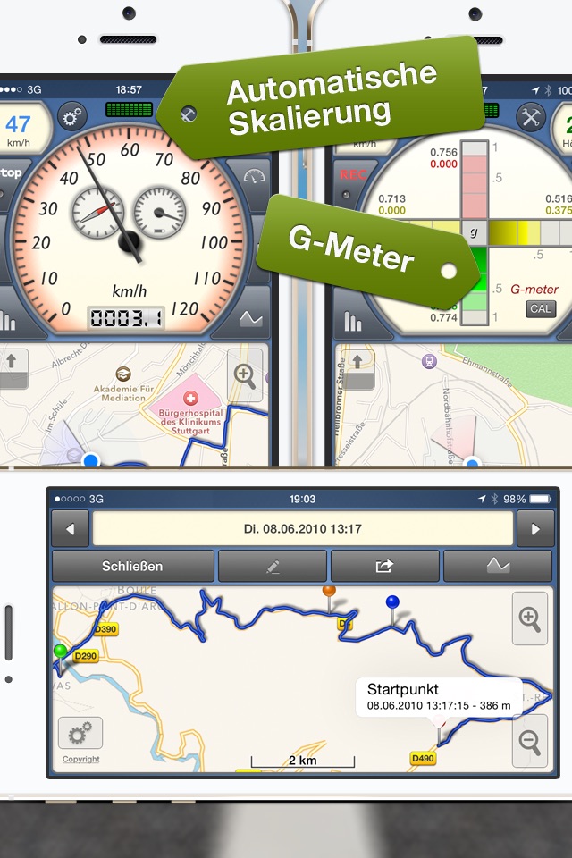 GPSSpeed Scooter: The GPS tool screenshot 3