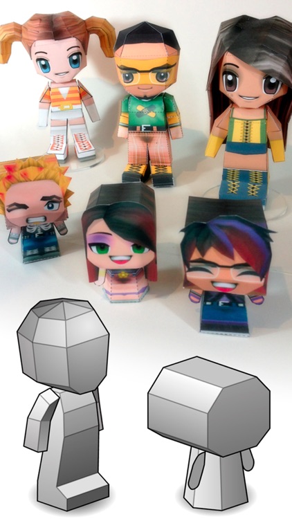 3D Papercraft - Create PaperChibi Avatar screenshot-3