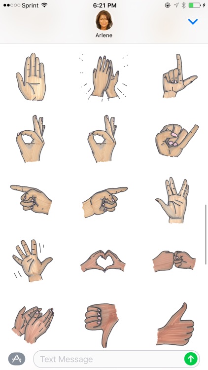 Hand Gestures - Beautifully drawn signs & signals screenshot-3
