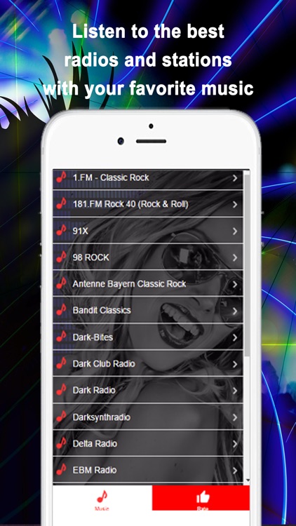 Rock Music Radios Free