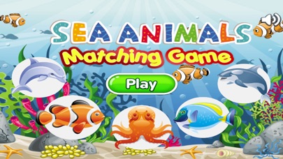 How to cancel & delete Find the Pair Sea Animals Free Matching Kids Games from iphone & ipad 1
