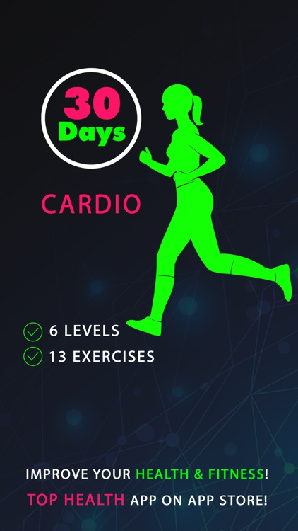 30 Day Cardio Fitness Challenges ~ Daily Workout