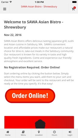 SAWA Asian Bistro - Shrewsbury(圖1)-速報App