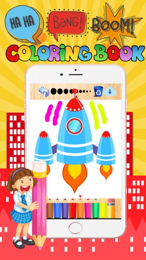 Vehicle coloring book free crayon game for kids(圖3)-速報App