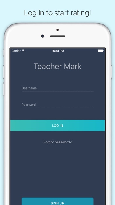 How to cancel & delete Teacher Mark - Rate your professors from iphone & ipad 1