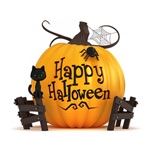 Halloween Stickers Pumpkin Monster Emojis