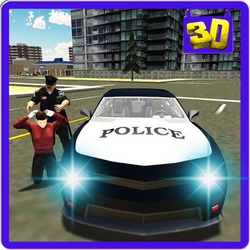 Police Muscle Car Simulator- 3D Real Racing Sim Icon