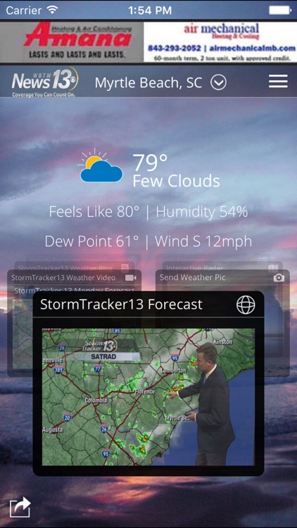 WBTW WX - weather, radar, and forecasts