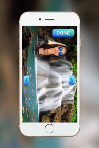 Waterfall Picture Frames - Photo Montage Editor - náhled