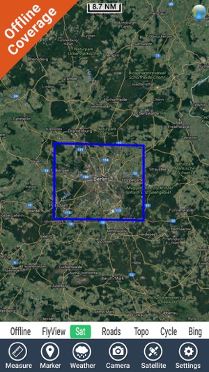 Berlin Lakes GPS fishing chart offline kml gpx(圖5)-速報App