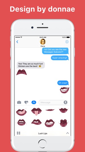 Lush Lips stickers by donnae(圖1)-速報App