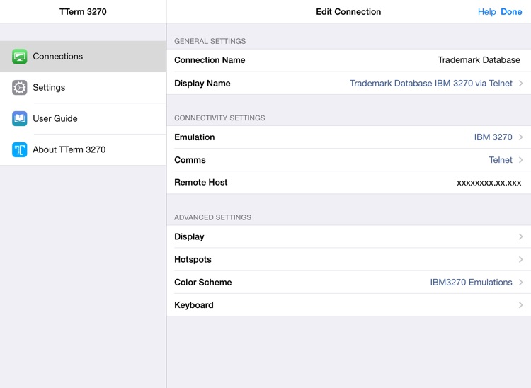 TTerm 3270 screenshot-3