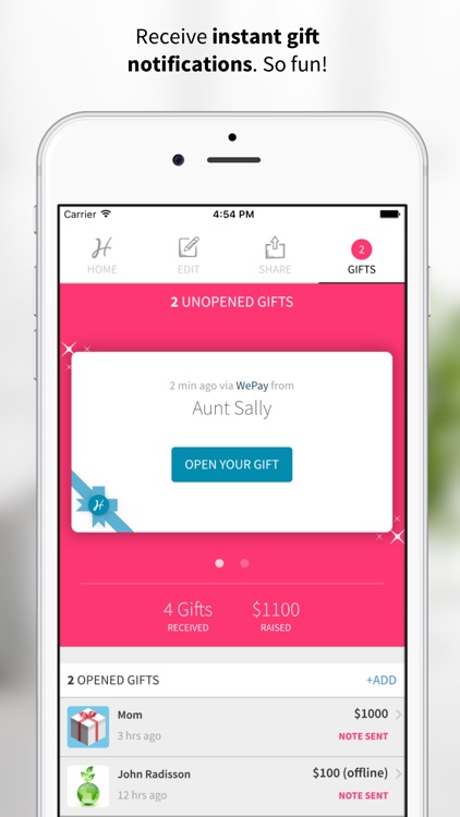 Honeyfund Wedding Registry - #1 Honeymoon Registry screenshot-3
