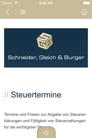 Schneider, Gleich & Burger Partnerschaft mbB screenshot 4