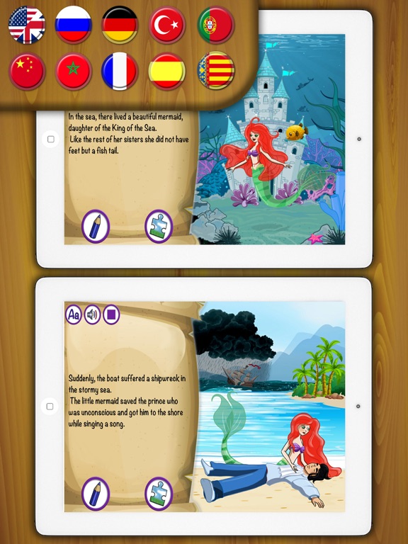 Tale of the Little Mermaid - interactive books screenshot 3