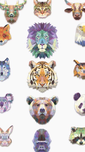 Crystal Animals Stickaz