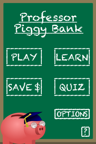 Professor Piggy Bank -US Coins - náhled