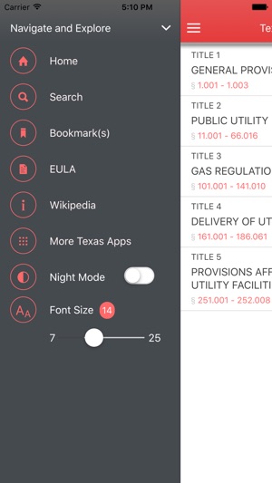 Texas Utilities Code 2017(圖5)-速報App