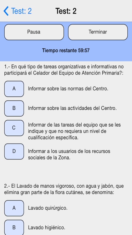 Medicina General Test screenshot-4