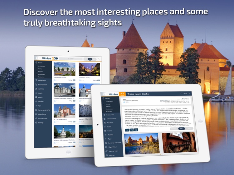 Vilnius Travel Guide & offline city map