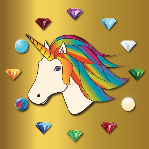 Unicorn Birthstone Stickers