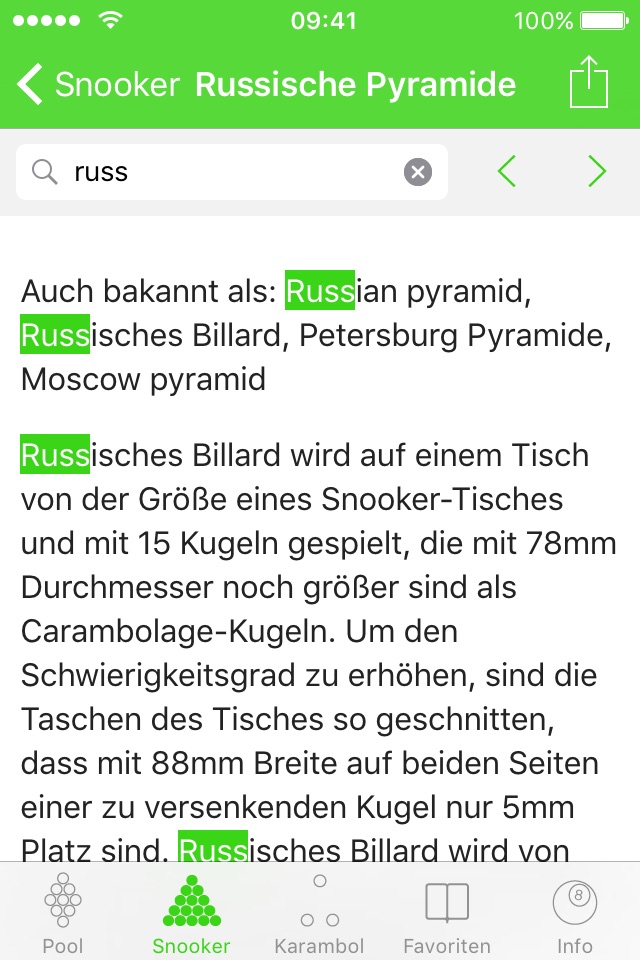 Billard Regeln screenshot 3