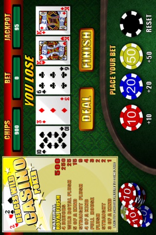 Deuces Wild Casino Poker screenshot 4