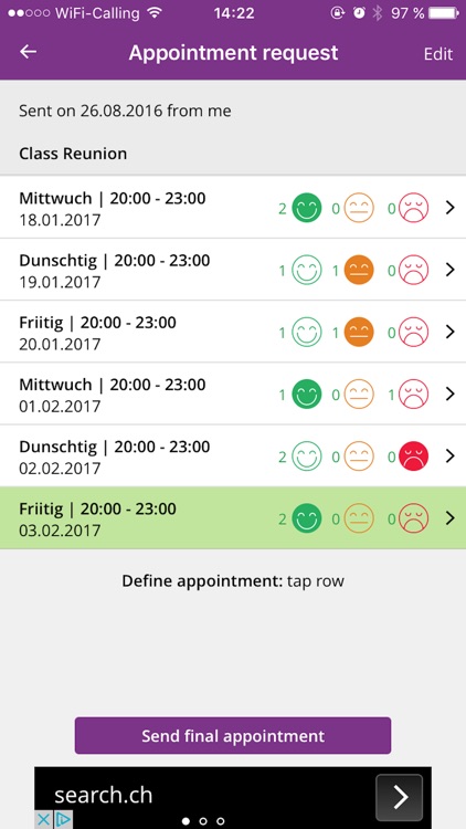 Ting On: Termine finden leicht gemacht screenshot-3