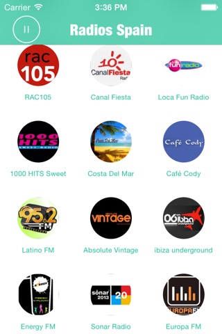 Radios España Pro(Radio Spain FM)-Cadena Dial Rock screenshot 4