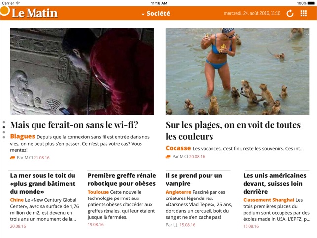 Le Matin web(圖3)-速報App