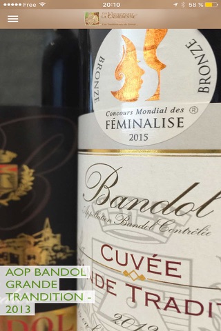 La Cadiérenne - Vins de Bandol - Côtes de Provence screenshot 3