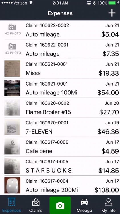 iXpense - Expense Claim