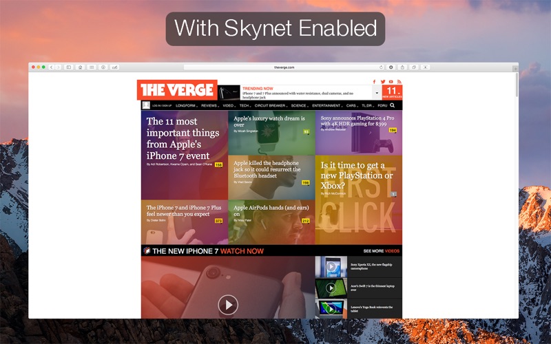 Skynet : Ad Blocker for Safari