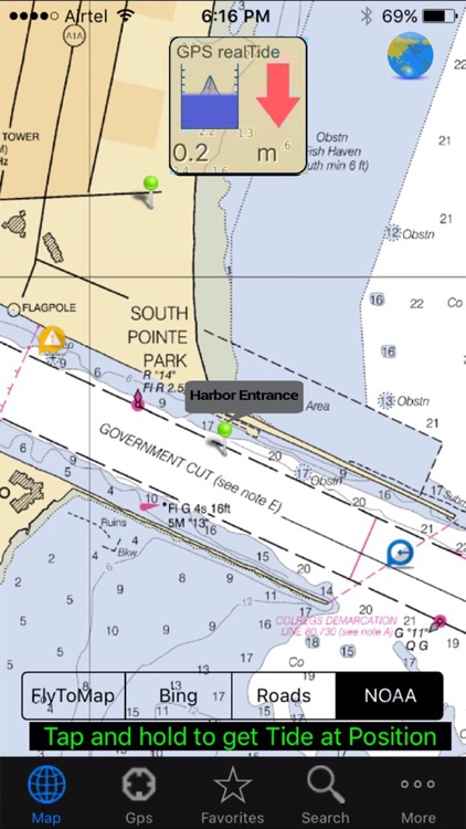 Real Tides and Current HD nautical charts forecast screenshot-3