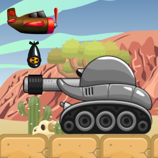 Tank Turret Shooting for Defender War Game iOS App