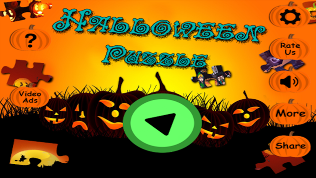 Halloween Jigsaw Puzzle 2016 - For Kids 