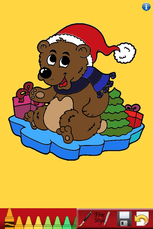 Christmas Coloring Book! screenshot 3