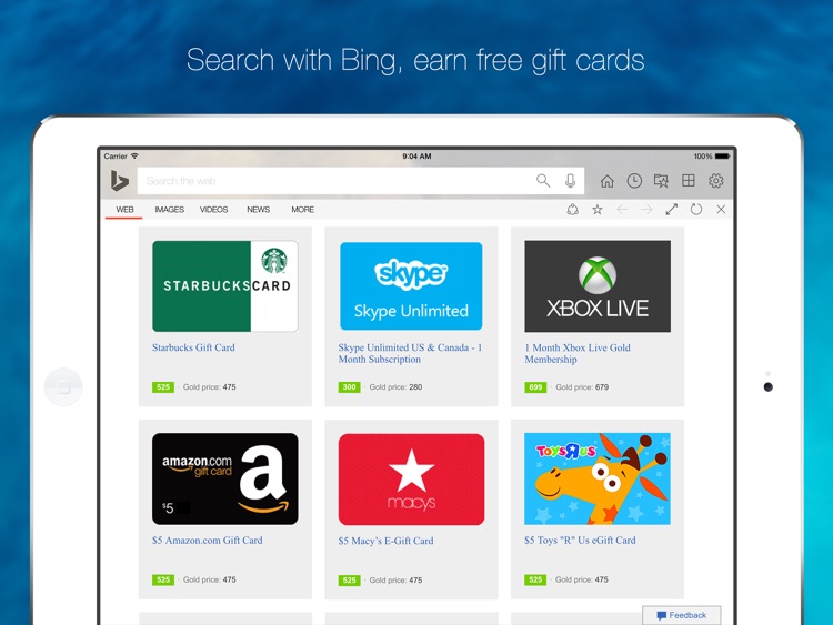 Bing for iPad – images, news
