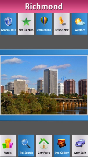 Richmond Offline Map City Guide