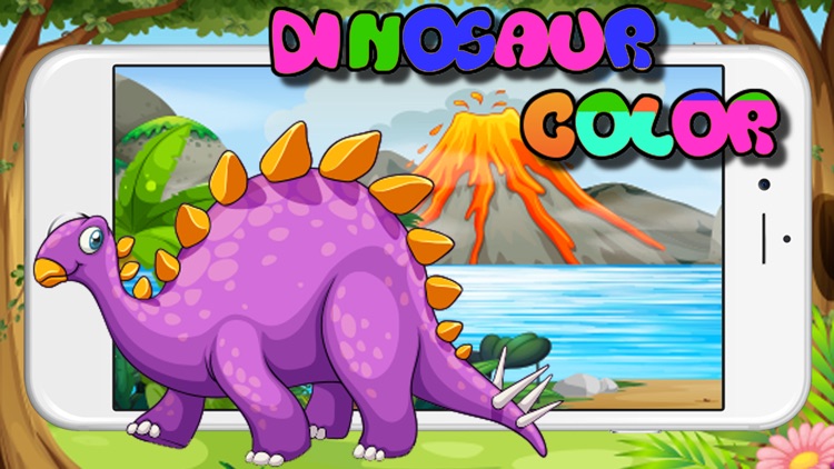 1st Dinosuar Colour Matching Coloring Girls & Boys