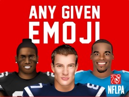 Football season is back, and with it comes ANY GIVEN EMOJI - the first officially licensed NFLPA iMessage sticker pack