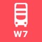 My London Bus - W7 is a mobile app that tells you when you next W7 bus is due