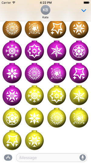 Xmas Balls Stickers(圖4)-速報App