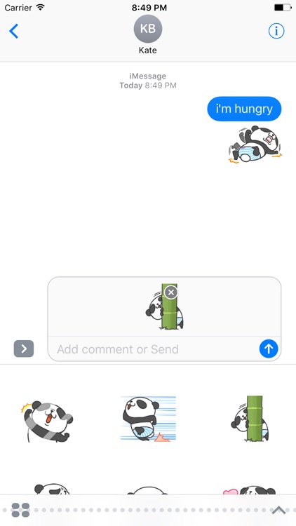 Pleasant Panda Sticker screenshot-3