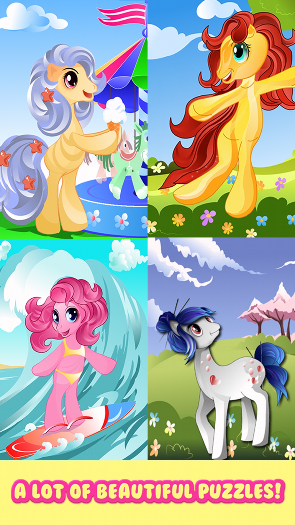 Pony Games for Girls My little Jigsaw Pony Puzzles hack tool