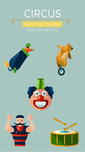 Circus Stickers - Carnival fun(圖1)-速報App