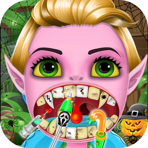 Halloween Dentist Kids Game - Halloween Mania Icon