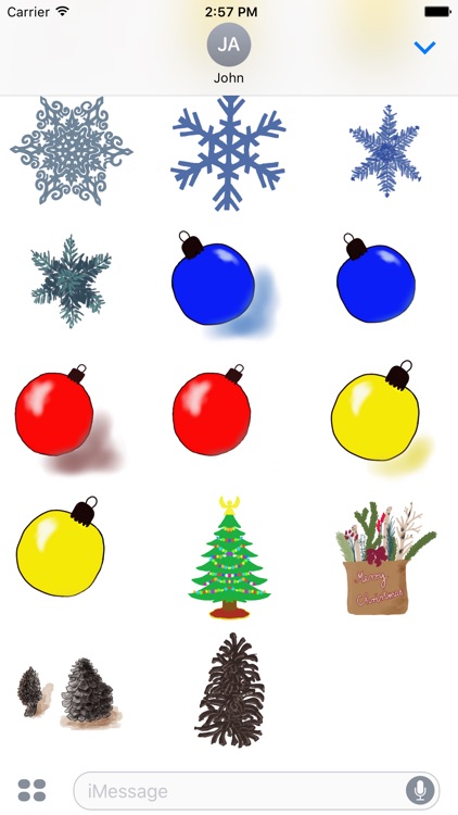 Christmas Holiday Stickies screenshot-4