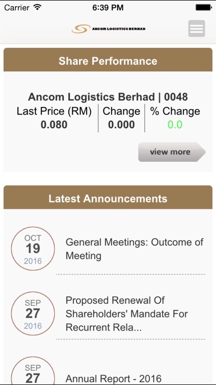 Logistics price ancom share AgroPages